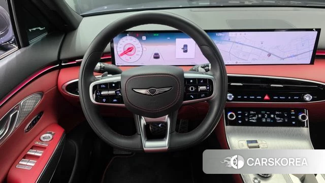 Genesis GV70 2024 Синий из Кореи, фото 3