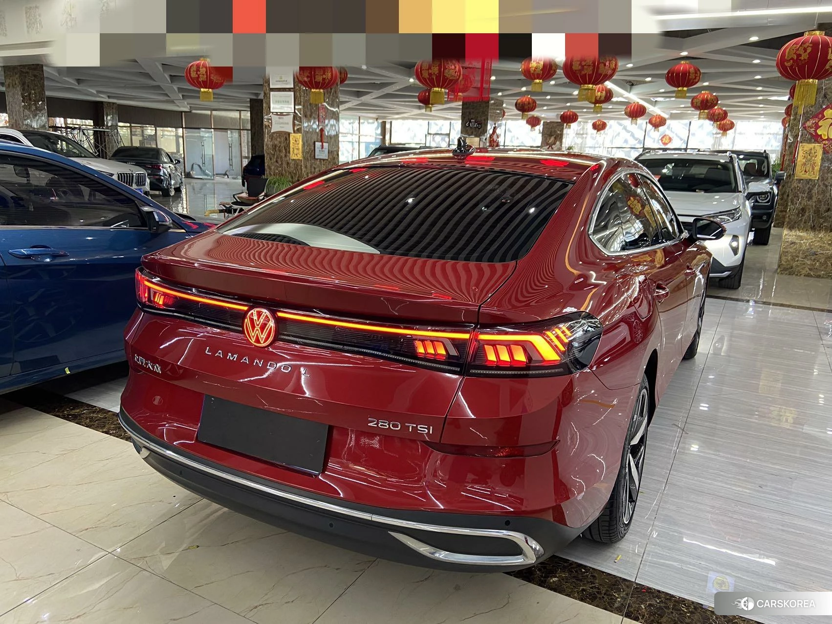 Volkswagen Lamando 2023 Красный из Китая, фото 3