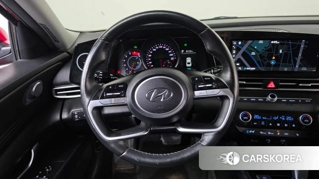 Hyundai Avante (CN7) 2021 Красный из Кореи, фото 3