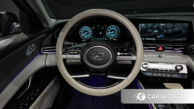 Hyundai Avante (CN7) 2023 Черный из Кореи, фото 3