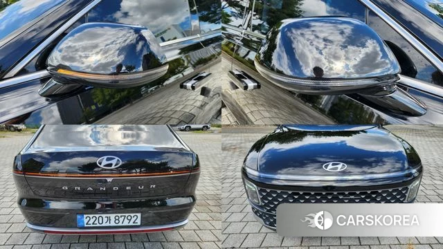 Hyundai Grandeur (GN7) 2023 Черный из Кореи, фото 4