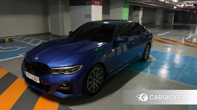 BMW 3 Series (G20) 2022 Синий из Кореи, фото 3