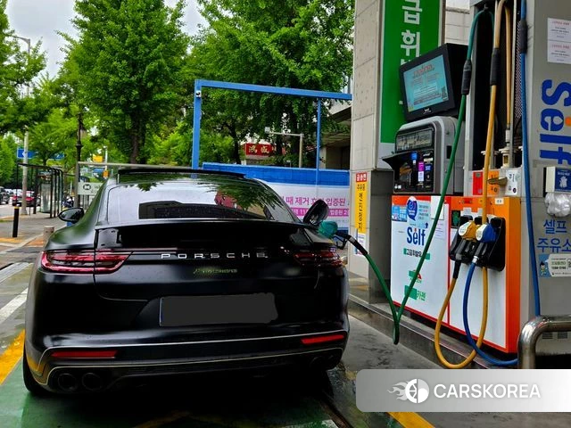 Porsche Panamera (971) 2018 Черный из Кореи, фото 3