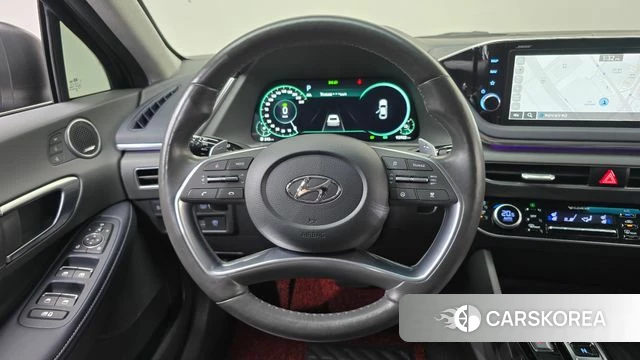 Hyundai Sonata Hybrid (DN8) 2021 Синий из Кореи, фото 3