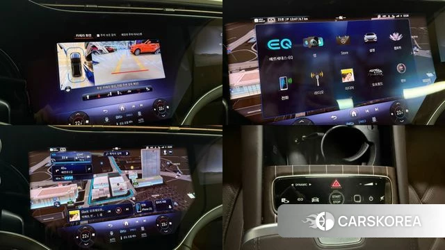 Mercedes-Benz EQS SUV X296 2024 Серебряный двухцветный из Кореи, фото 3