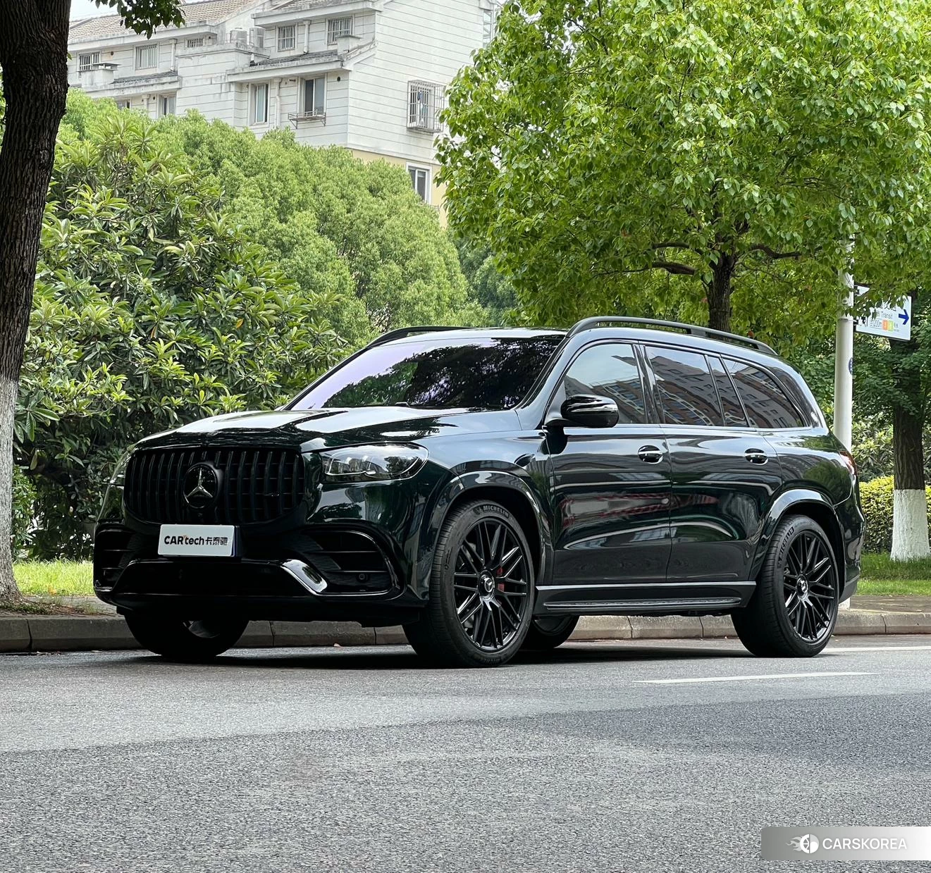 Mercedes-Benz AMG GLS 2023 Зеленый из Китая, фото 3