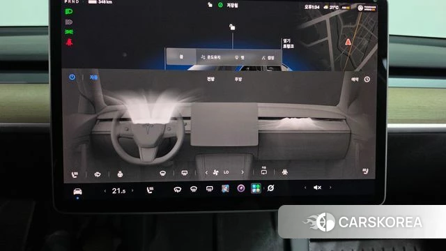 Tesla Model Y 2023 Синий из Кореи, фото 3