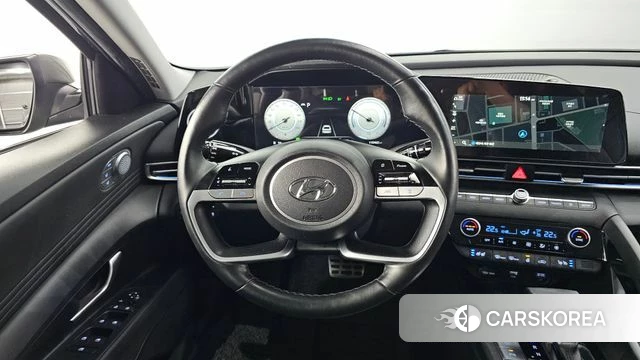 Hyundai Avante Hybrid (CN7) 2020 Серый из Кореи, фото 3