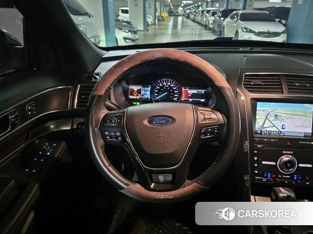 Ford Explorer 2019 Белый из Кореи, фото 3