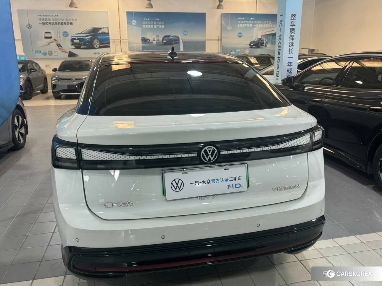Volkswagen ID.7 VIZZION 2023 Белый из Китая, фото 3