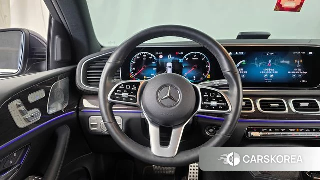 Mercedes-Benz GLE-Class W167 2021 Синий из Кореи, фото 3