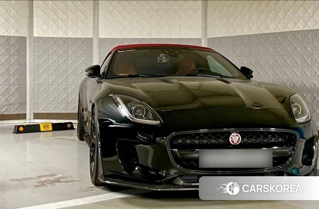 Jaguar F-TYPE 2019 Черный из Кореи, фото 3