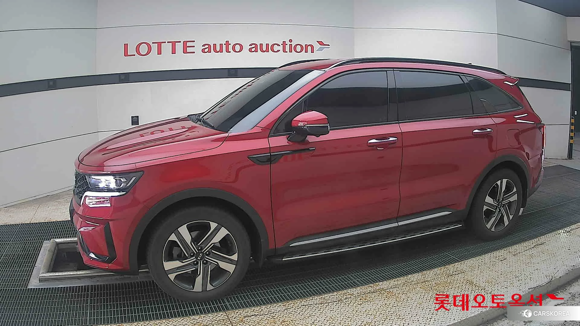Kia Sorento Hybrid 2021 Runway Red из Кореи, фото 3