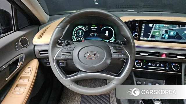 Hyundai Sonata Hybrid (DN8) 2019 Синий из Кореи, фото 3