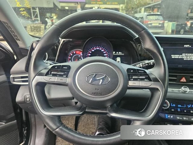 Hyundai Avante (CN7) 2020 Черный из Кореи, фото 3