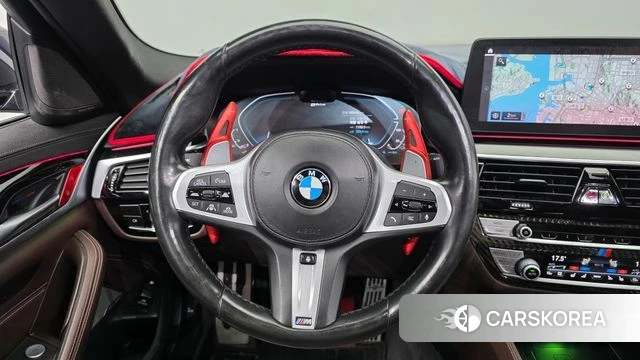 BMW 5 Series (G30) 2021 Черный из Кореи, фото 3