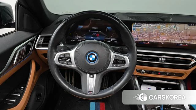 BMW i4 2022 Зеленый из Кореи, фото 3