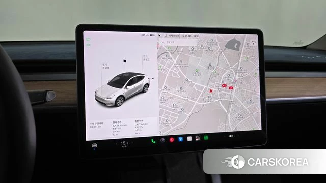 Tesla Model Y 2021 Белый из Кореи, фото 3