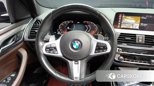 BMW X3 (G01) 2021 Черный из Кореи, фото 3