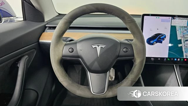 Tesla Model 3 2020 Синий из Кореи, фото 3