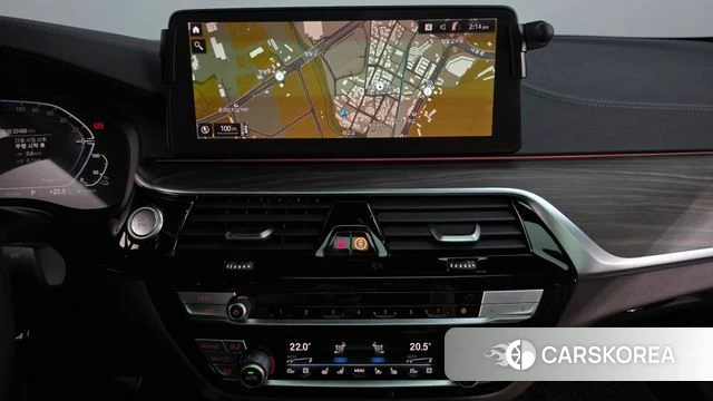 BMW 5 Series (G30) 2021 Синий из Кореи, фото 3