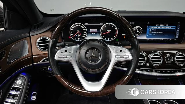 Mercedes-Benz S-Class W222 2018 Серебристо-серый из Кореи, фото 3