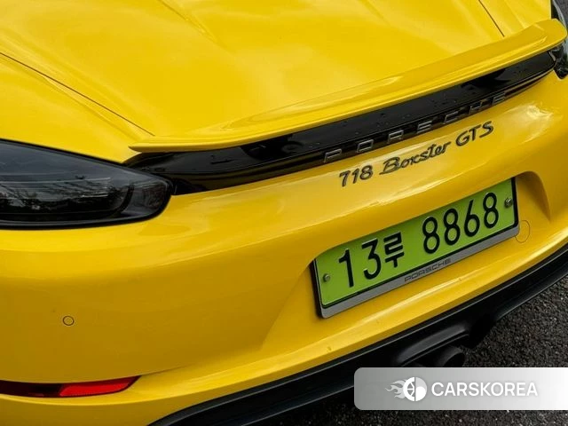 Porsche 718 Boxster 2018 Желтый из Кореи, фото 3