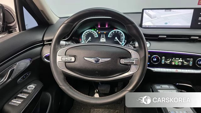 Genesis GV70 2021 Черный из Кореи, фото 3