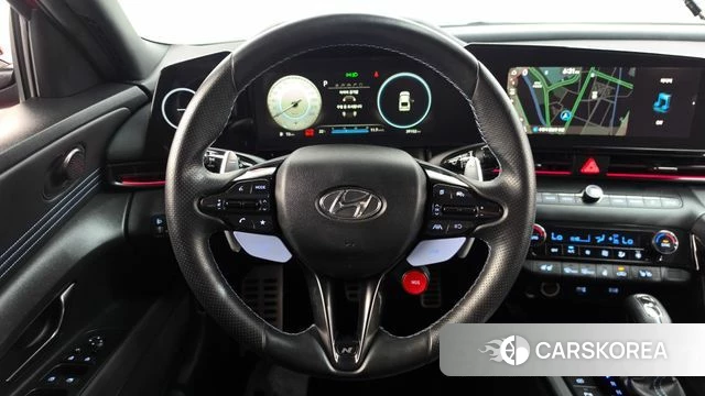 Hyundai Avante (CN7) 2021 Красный из Кореи, фото 3
