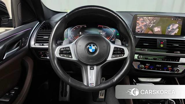 BMW X4 (G02) 2021 Черный из Кореи, фото 3