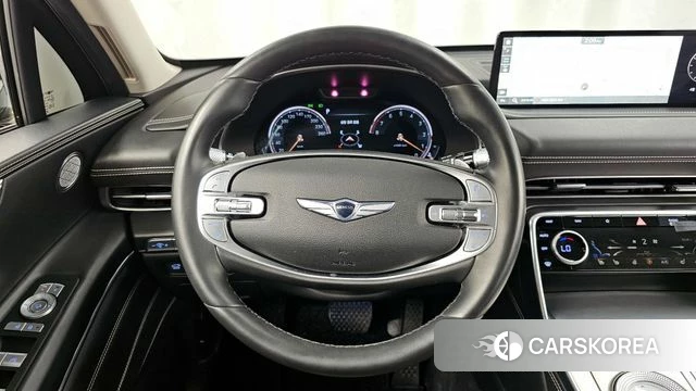 Genesis GV80 2021 Темно-зеленый из Кореи, фото 4