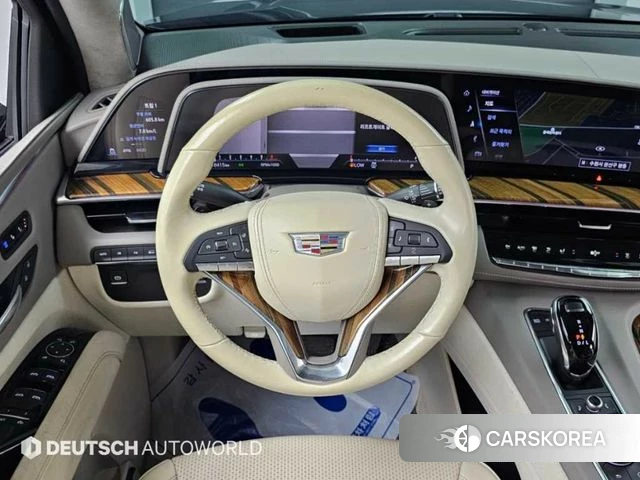 Cadillac Escalade 5th Generation 2022 Белый из Кореи, фото 4
