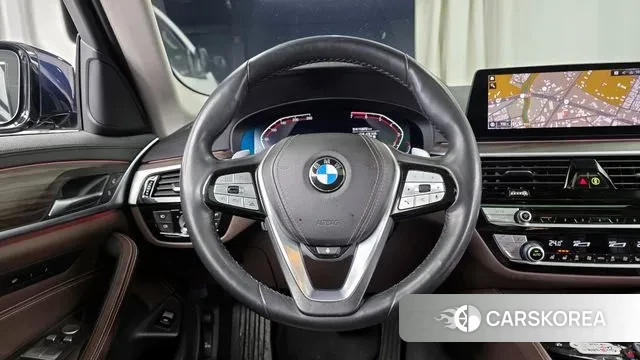 BMW 5 Series (G30) 2020 Синий из Кореи, фото 4
