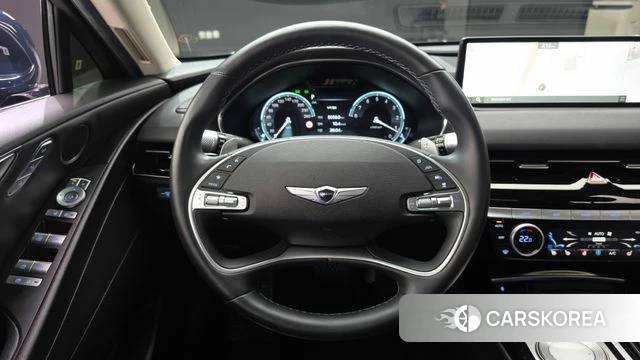 Genesis G80 (RG3) 2022 Синий из Кореи, фото 4