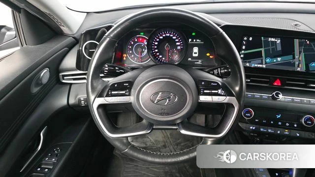Hyundai Avante (CN7) 2021 Серебристо-серый из Кореи, фото 4