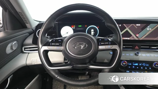 Hyundai Avante (CN7) 2020 Черный из Кореи, фото 4