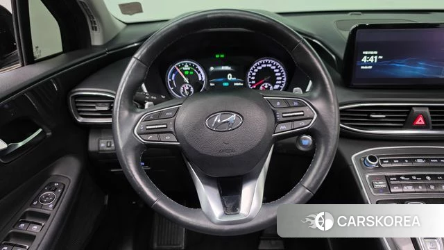 Hyundai The New Santa Fe 2023 Черный из Кореи, фото 4