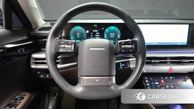 Hyundai Grandeur Hybrid (GN7) 2023 Черный из Кореи, фото 4