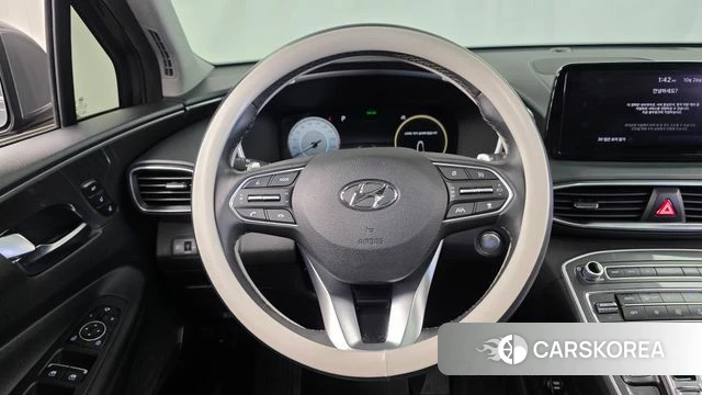 Hyundai The New Santa Fe 2021 Серый из Кореи, фото 4