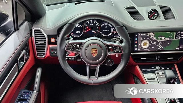 Porsche Cayenne (PO536) 2022 Черный из Кореи, фото 4