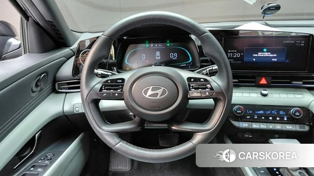 Hyundai The New Avante (CN7) 2023 Черный из Кореи, фото 4