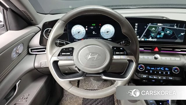 Hyundai The New Avante (CN7) 2024 Белый из Кореи, фото 4