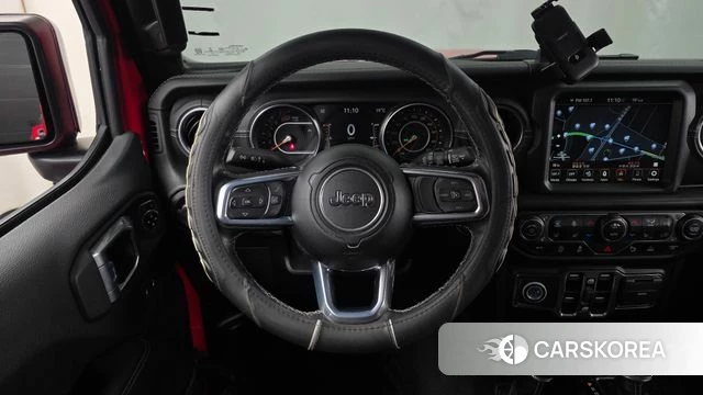 Jeep Wrangler (JL) 2021 Красный из Кореи, фото 4
