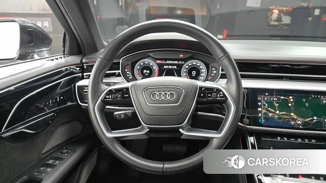 Audi A8 (D5) 2021 Черный из Кореи, фото 4