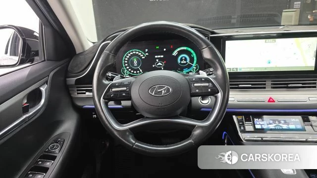 Hyundai The New Grandeur IG Hybrid 2020 Черный из Кореи, фото 4