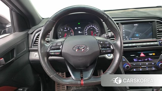 Hyundai Avante AD 2018 Черный из Кореи, фото 4