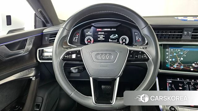 Audi A7 (4K) 2021 Белый из Кореи, фото 4