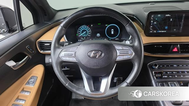 Hyundai The New Santa Fe 2022 Черный из Кореи, фото 4