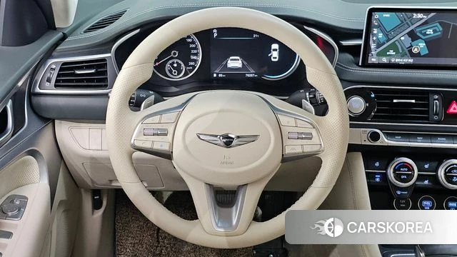 Genesis The New G70 2021 Синий из Кореи, фото 4