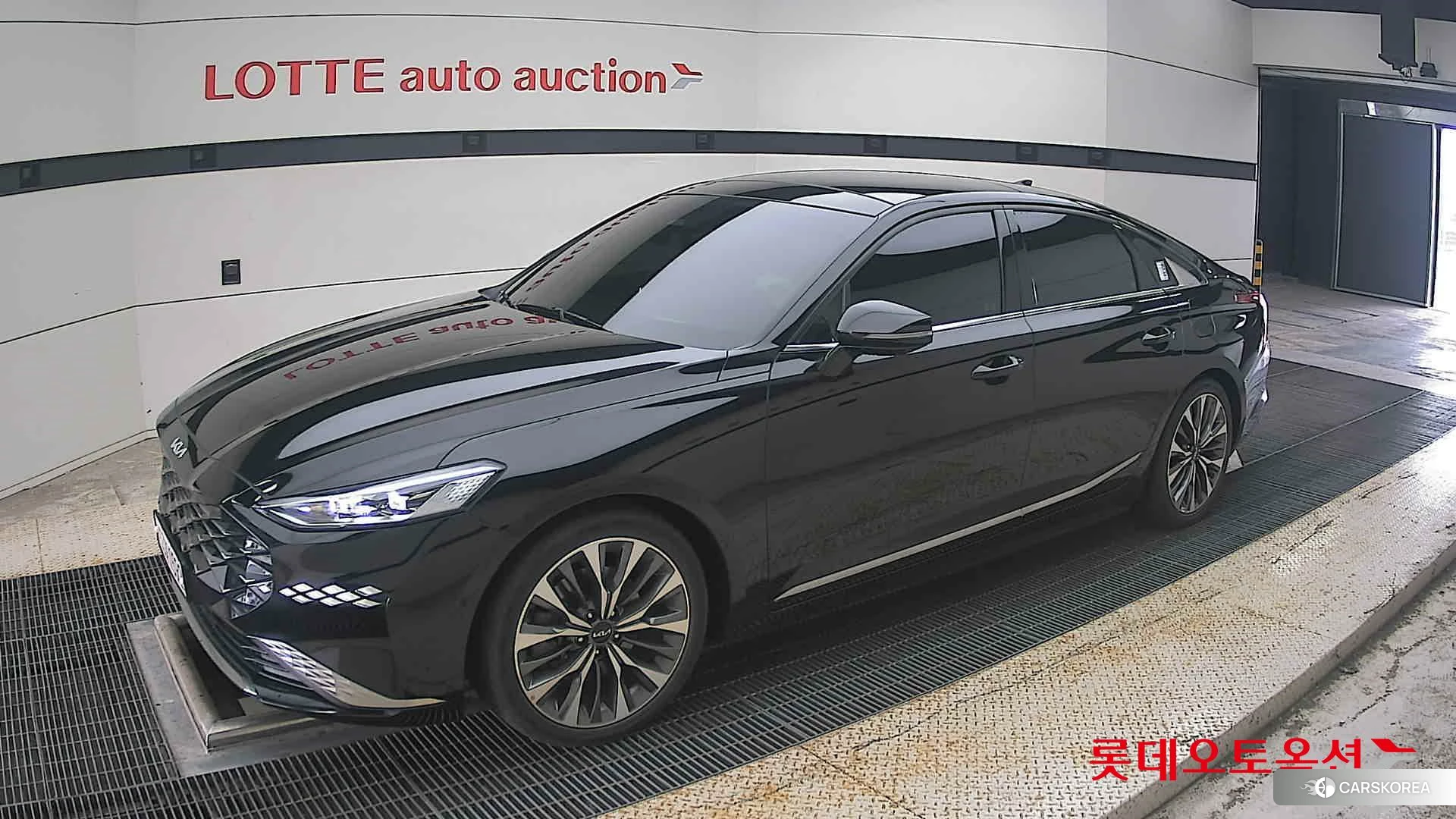Kia K8 2022 Aurora Black Pearl из Кореи, фото 4